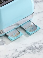 Daewoo Blue Baltimore 4 slice toaster - Image 3 of 4