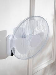 Daewoo White 16 inch Wall Fan With Remote Control - Image 1 of 4