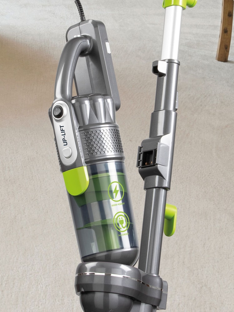 Daewoo Green Grey Tornado Up-Lift Upright Vacuum Cleaner - Image 2 of 4