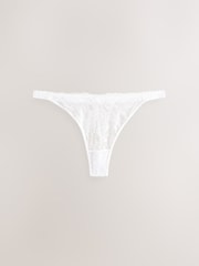 Lipsy Rose Lace Thong - Image 5 de 7