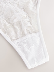 Lipsy Rose Lace Thong - Image 7 de 7