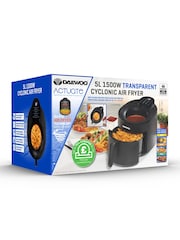 Daewoo Black Cyclonic Air Fryer 5L - Image 4 of 4