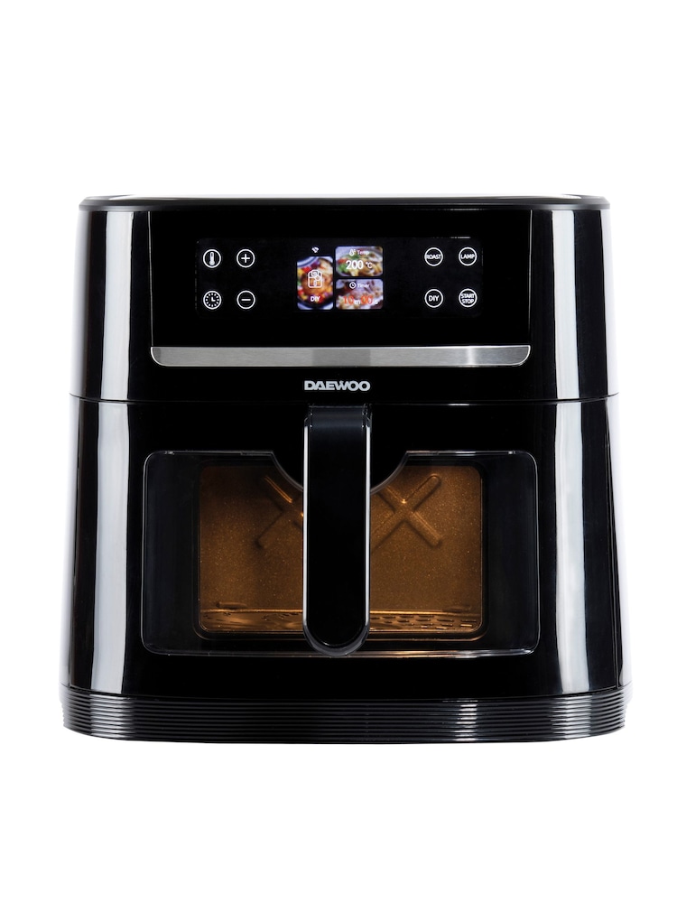 Daewoo Black AI Smart Air Fryer With Viewing Window - Image 2 of 4