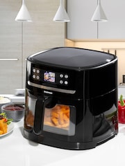 Daewoo Black AI Smart Air Fryer With Viewing Window - Image 3 of 4