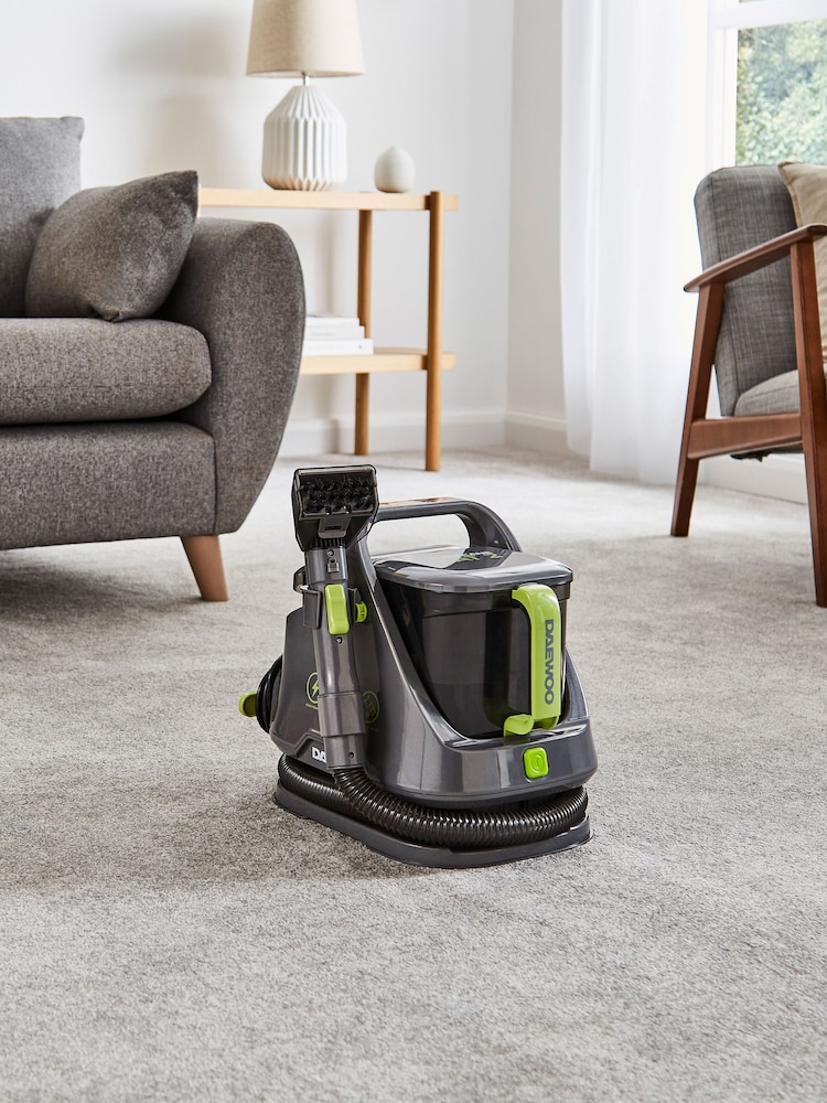 Daewoo Green Hurricane 650W 14L Carpet and Upholstery Spot Washer - Image 1 of 4