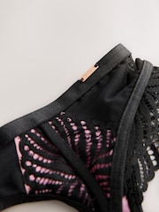 Lipsy Geo Lace Suspender - Image 7 of 8