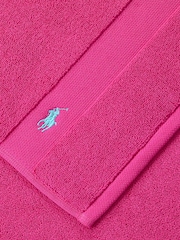 Ralph Lauren Sky Pink Polo Player Bath Mat - Image 2 of 2
