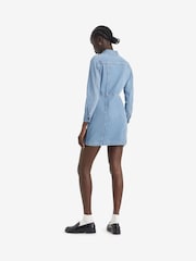 Levi's® Ringing Bells 100% Cotton Flynn Western Core Denim Dress - Image 2 of 4