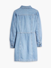 Levi's® Ringing Bells 100% Cotton Flynn Western Core Denim Dress - Image 4 of 4