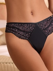 кружевные стринги с геометрическим узором Lipsy - Image 4 of 7