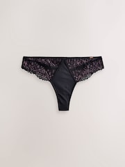 кружевные стринги с геометрическим узором Lipsy - Image 5 of 7