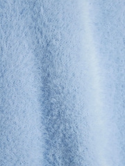 River Island Blue Girls Fluff Jumper - Image 3 of 4
