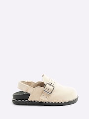 River Island Dekleta Suedette zaponke Clogs - Slika 1 iz 5