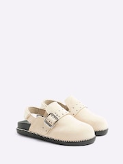 River Island Dekleta Suedette zaponke Clogs - Slika 2 iz 5