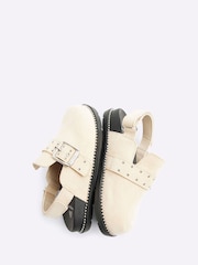 River Island Dekleta Suedette zaponke Clogs - Slika 4 iz 5