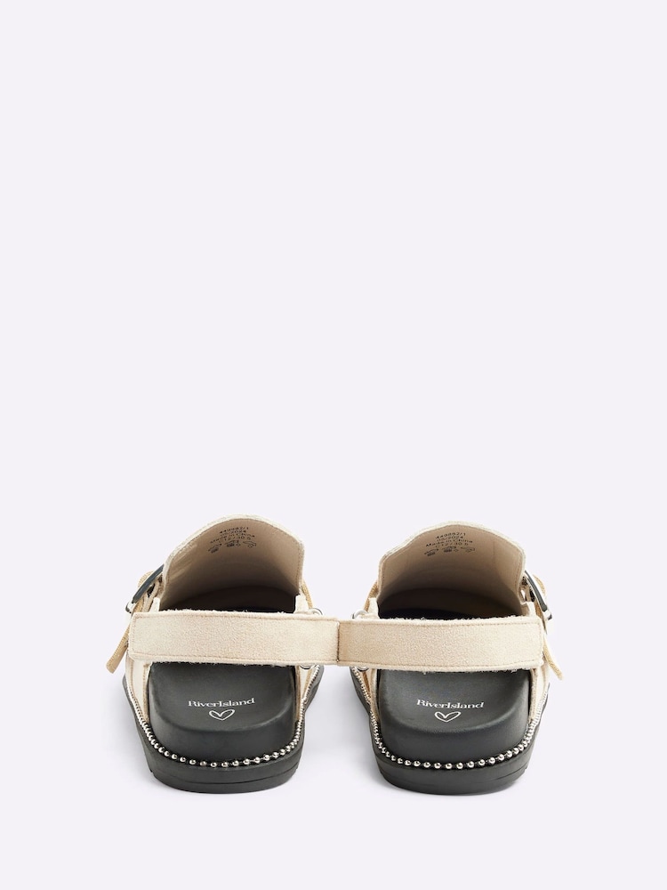 River Island Dekleta Suedette zaponke Clogs - Slika 5 iz 5