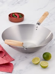 Judge Steel Essentials 33cm Wok - Image 1 of 2