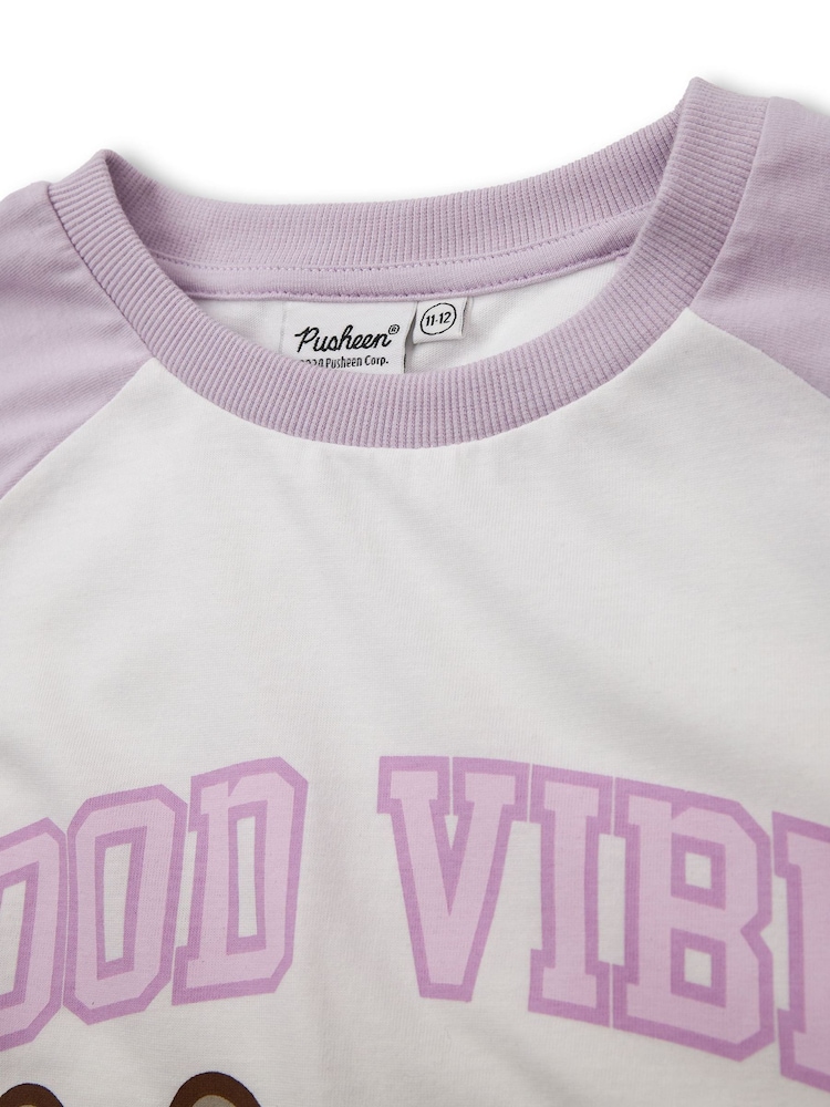 Vanilla Underground Girls Pusheen 100% Cotton T-Shirt - صورة 6 من 6
