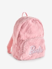 Vanilla Underground Pink Barbie Furry Backpack - Image 3 of 9