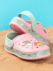 Vanilla Underground Pink Girls Paw Patrol Clogs - Image 1 of 8