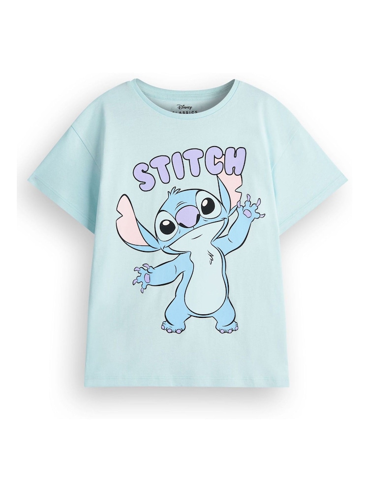 Vanilla Underground T-Shirts für Mädchen mit Stitch-Motiv aus 100 % Baumwolle im 2er-Pack - Bild 2 von 6