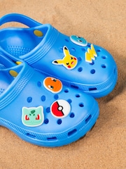 Vanilla Underground Blue Boys Pokemon Clogs - Image 2 of 8