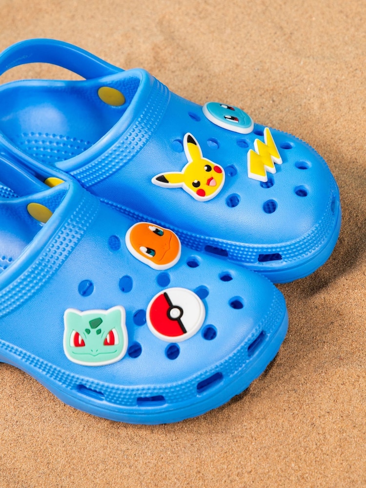 Vanilla Underground Blue Boys Pokemon Clogs - Image 2 of 8