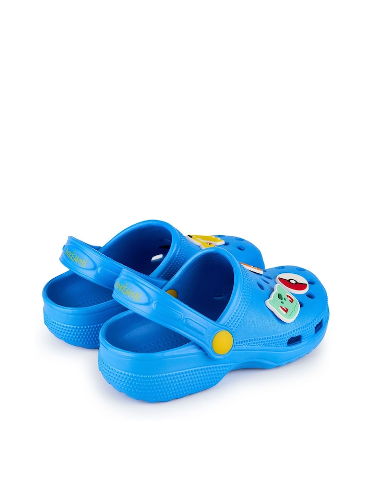 Vanilla Underground Blue Boys Pokemon Clogs - Image 5 of 8