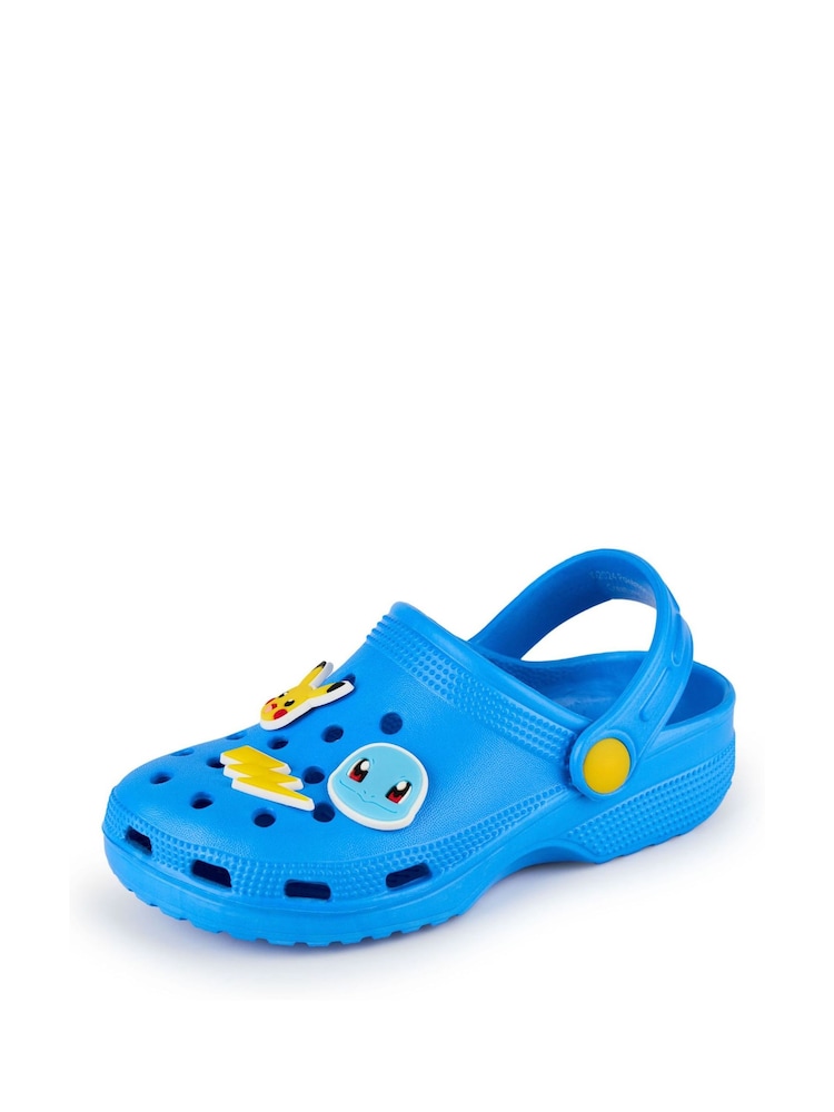 Vanilla Underground Blue Boys Pokemon Clogs - Image 6 of 8