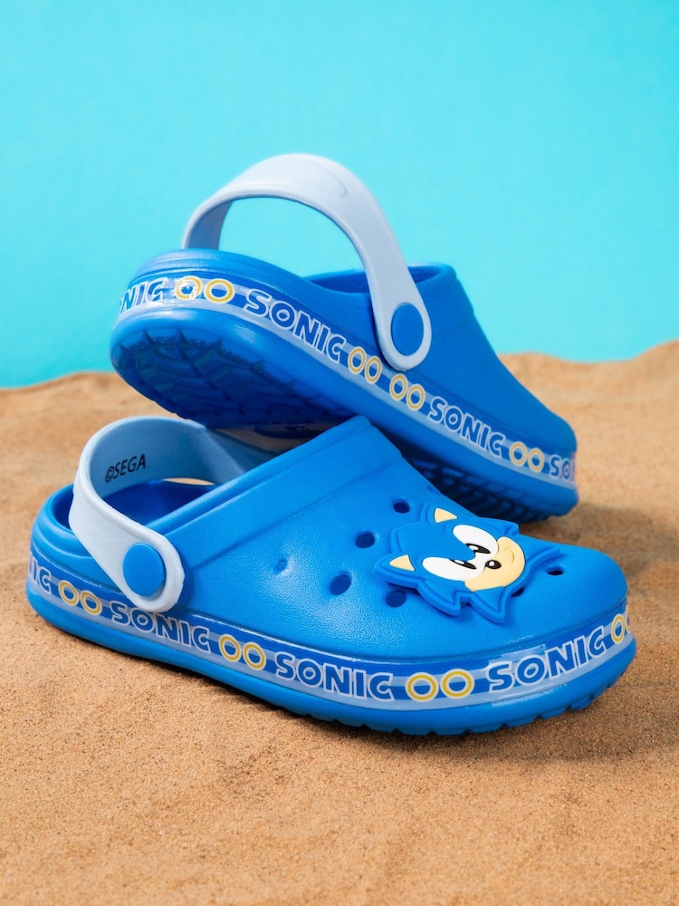 Vanilla Underground Blue Boys Sonic Clogs - Image 1 of 8