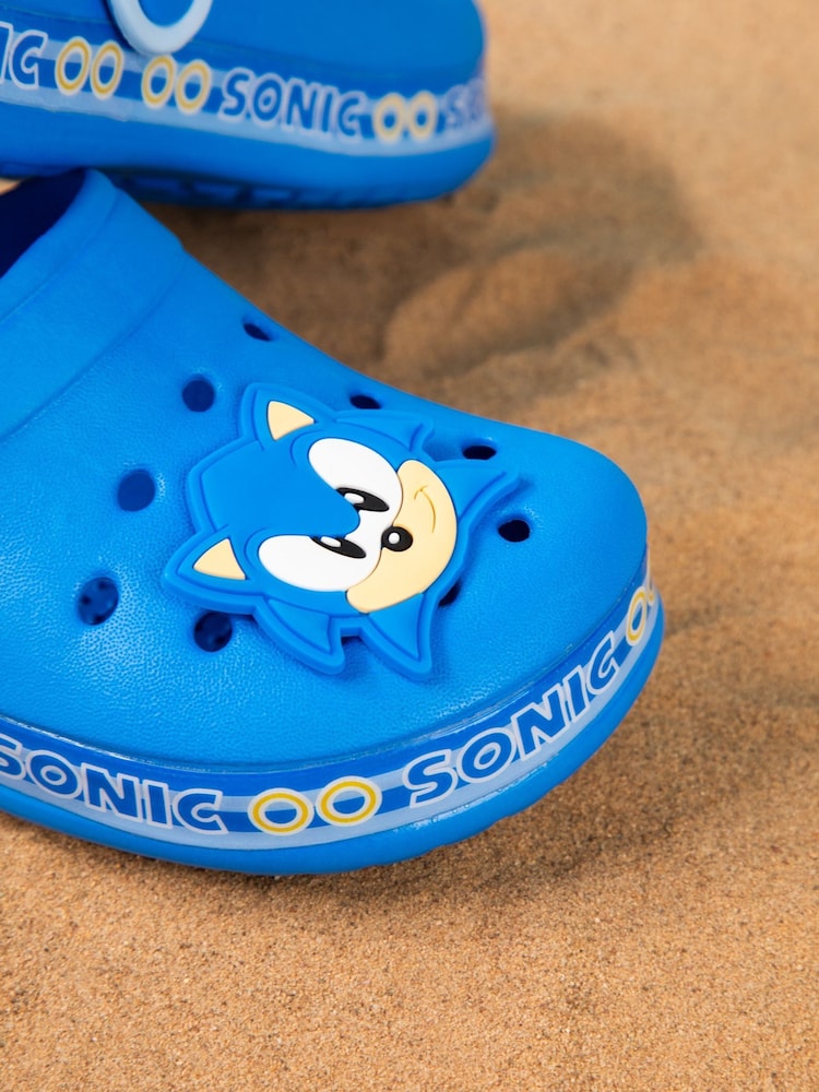 Vanilla Underground Blue Boys Sonic Clogs - Image 2 of 8