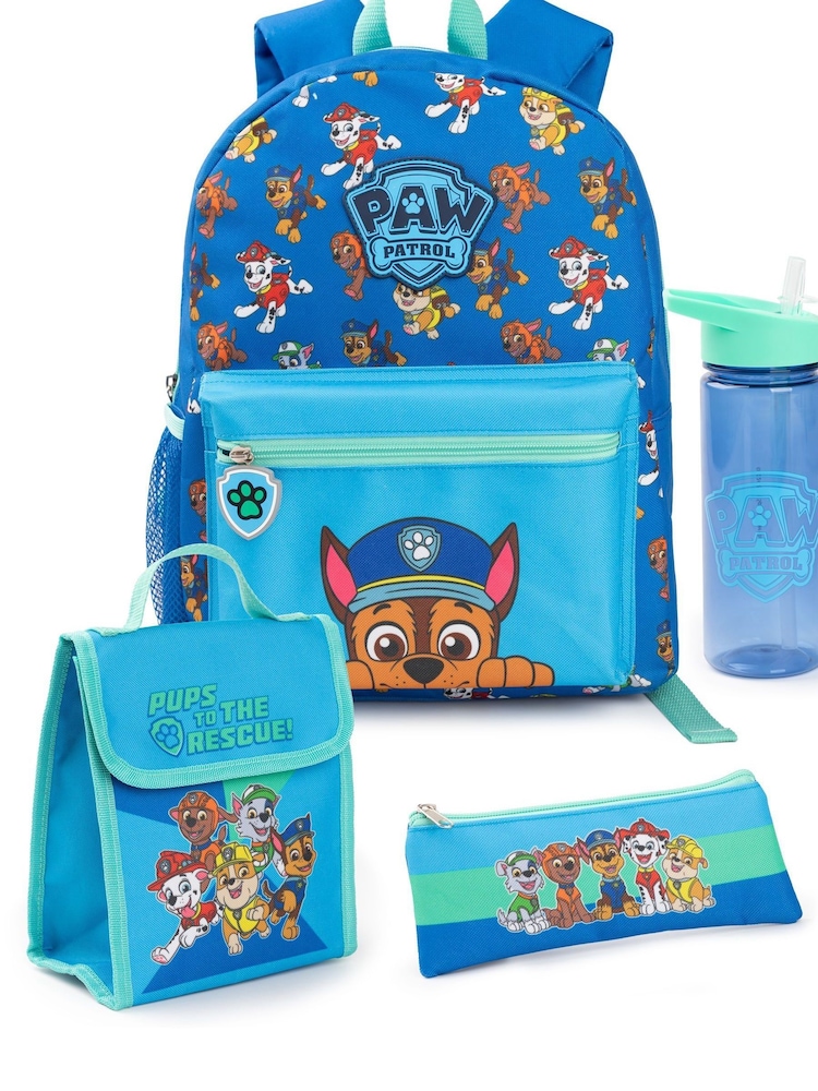 Vanilla Underground Blue Boys Paw Patrol 4 Piece Backpack Set - Image 1 of 6