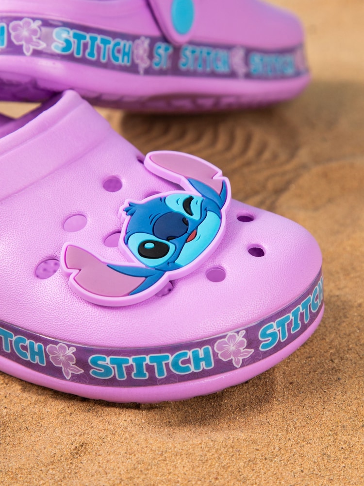 Vanilla Underground Purple Girls Stitch Clogs - Image 2 of 8