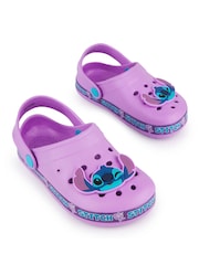 Vanilla Underground Purple Girls Stitch Clogs - Image 4 of 8