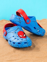 Vanilla Underground Blue Boys Spider-Man Clogs - Image 1 of 8