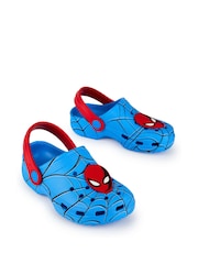 Vanilla Underground Blue Boys Spider-Man Clogs - Image 3 of 8