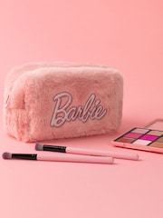 Vanilla Underground Pink Barbie Furry Make Up Bag - Image 1 of 9