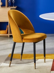 Dwell Ochre Comida Dining Chairs Set of 2 - Image 1 of 4