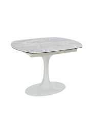 Dwell Grey Lille Extending 4-6 Seater Dining Table - Image 2 of 5