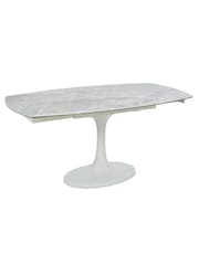 Dwell Grey Lille Extending 4-6 Seater Dining Table - Image 3 of 5