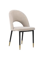 Dwell Oatmeal Comida Dining Chairs Set of 2 - Image 2 of 5