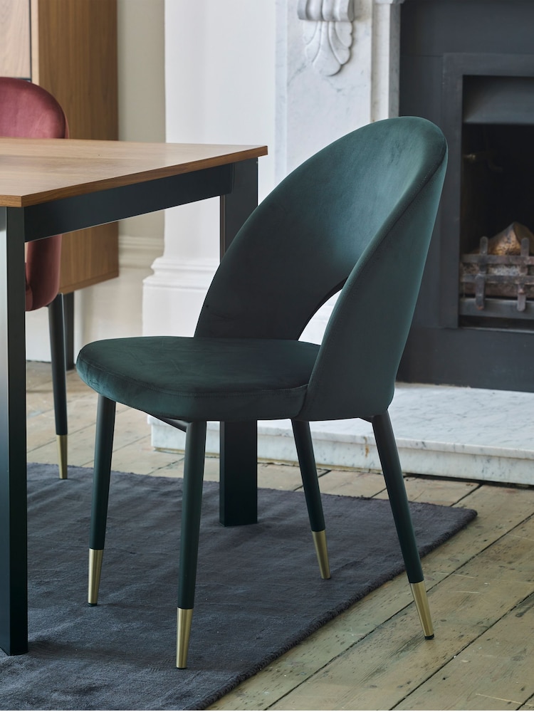 Dwell Green Comida Dining Chairs Set of 2 - Image 1 of 4