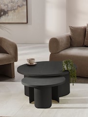 Dwell Black Becc Nesting Coffee Table - Image 1 of 4