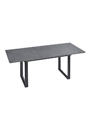Dwell Slate Teno Extending 6-8 Seater Dining Table - Image 3 of 4