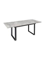 Dwell Light Grey Teno Extending 6-8 Seater Dining Table - Image 4 of 5