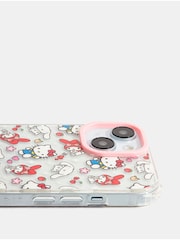 Skinnydip Red Hello Kitty & Friends iPhone 12 / 12 Pro Case Care Bears Rainbow - Image 2 of 4