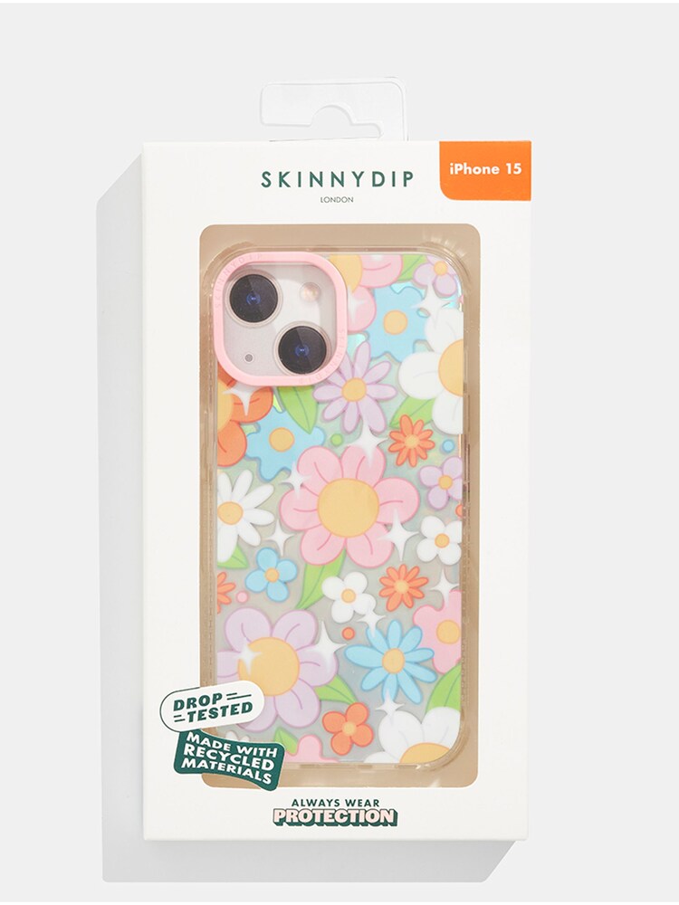Skinnydip Retro Holo Flower London x Disney 15 Case - Image 2 of 4