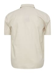 BadRhino Big & Tall Natural Premium Short Sleeve Linen Shirt - Image 4 of 4
