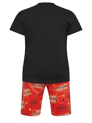 BadRhino Big & Tall Black BadRhino Big & Tall Red Only Fools And Horses 100% Cotton Pyjama Set - Image 4 of 4
