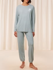 Triumph Blue Endless Comfort Pyjamas - Image 1 of 5